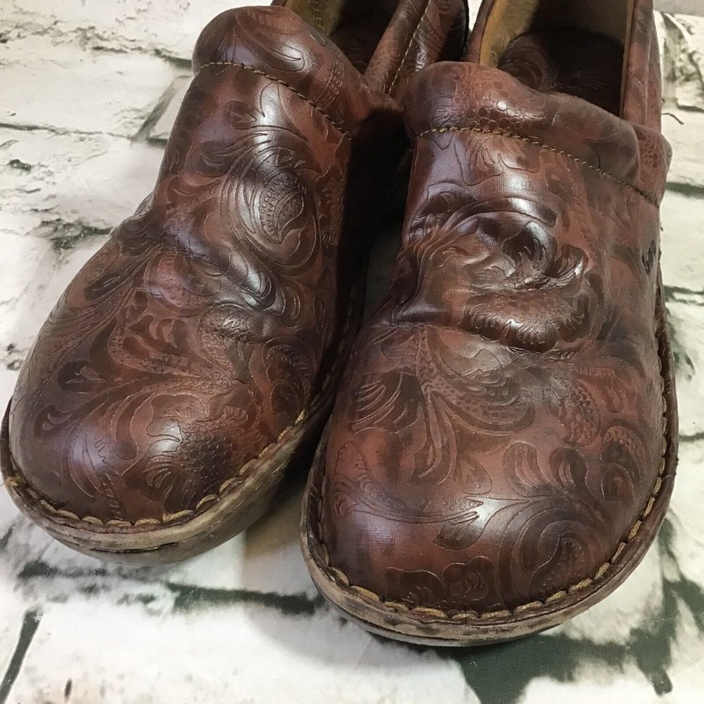 BOC BORN Concept Womens Comfort Clog Brown Sz 11 - Picture 3 of 10